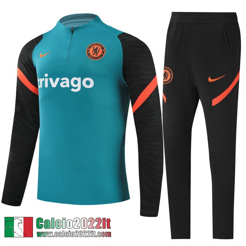 Chelsea Tute Calcio verde Uomo 21 22 TG224