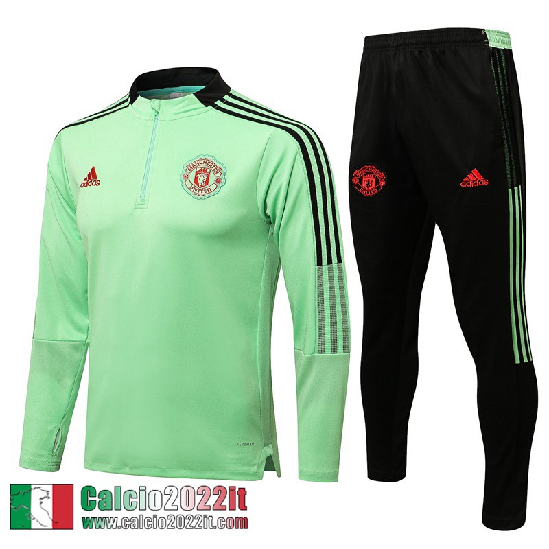 Manchester United Tute Calcio verde Uomo 21 22 TG230