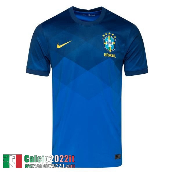 Seconda Maglia Calcio Nazionale Brasile 2020 2021