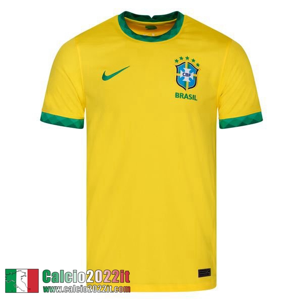 Prima Maglia Calcio Nazionale Brasile 2020 2021