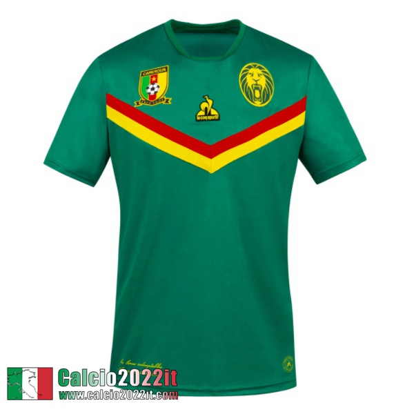 Prima Maglia Calcio Nazionale Camerun 2021 2022