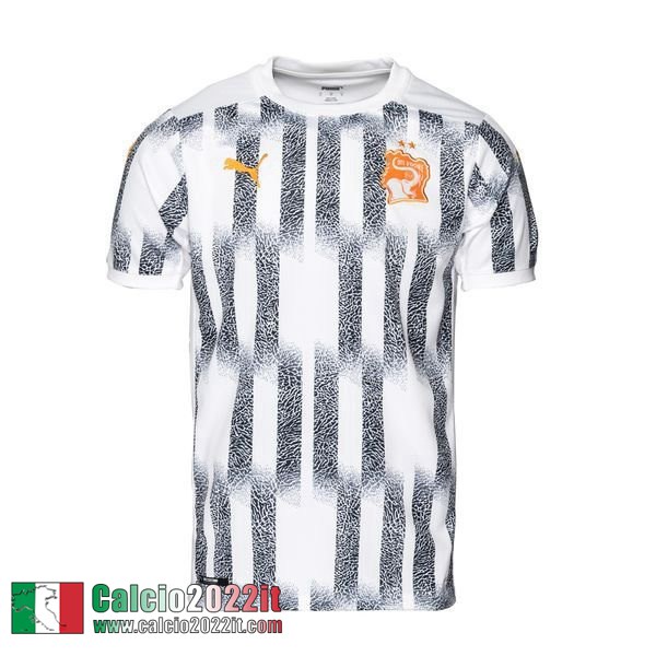 Seconda Maglia Calcio Nazionale Ivory 2021 2022