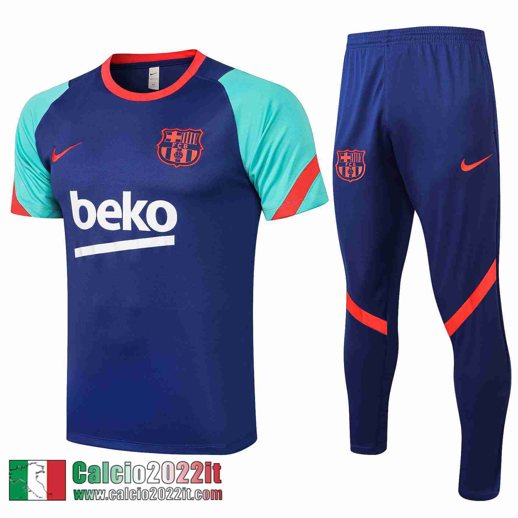 Barcellona Maglia T-shirt Barcellona Verde Pl20 2021 2022