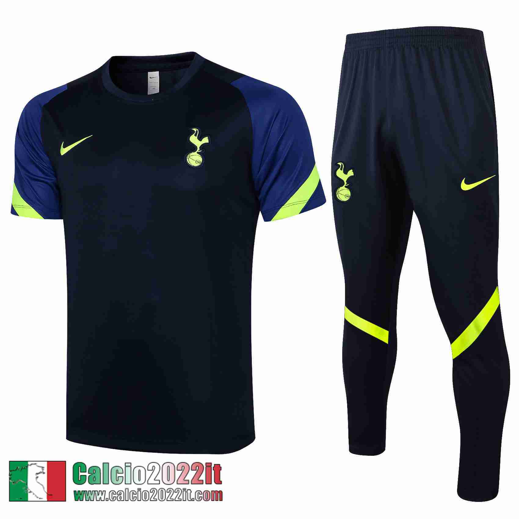 Tottenham Hotspur Maglia T-shirt Tottenham Hotspur Azzurra Marino Pl24 2021 2022