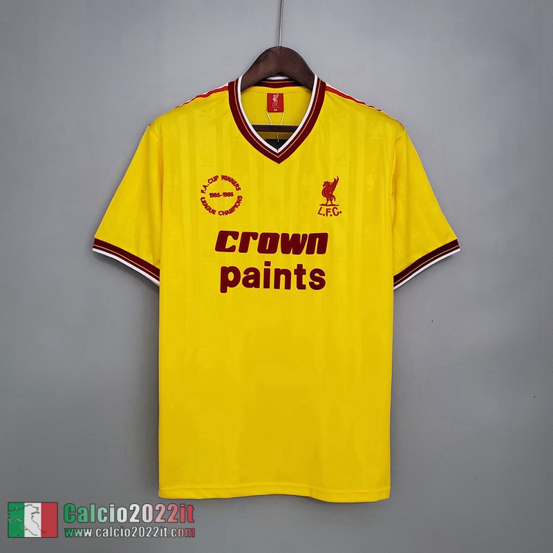 Seconda Retro Maglie Calcio Liverpool 85-86 RE56