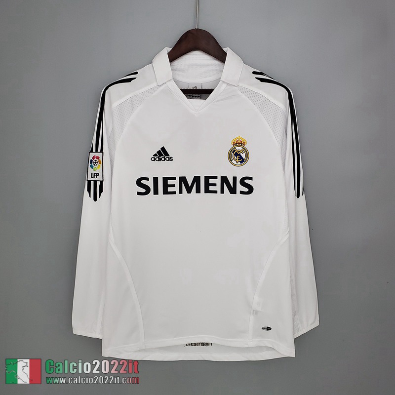 Prima Retro Maglie Calcio Real Madrid 05/06 RE66