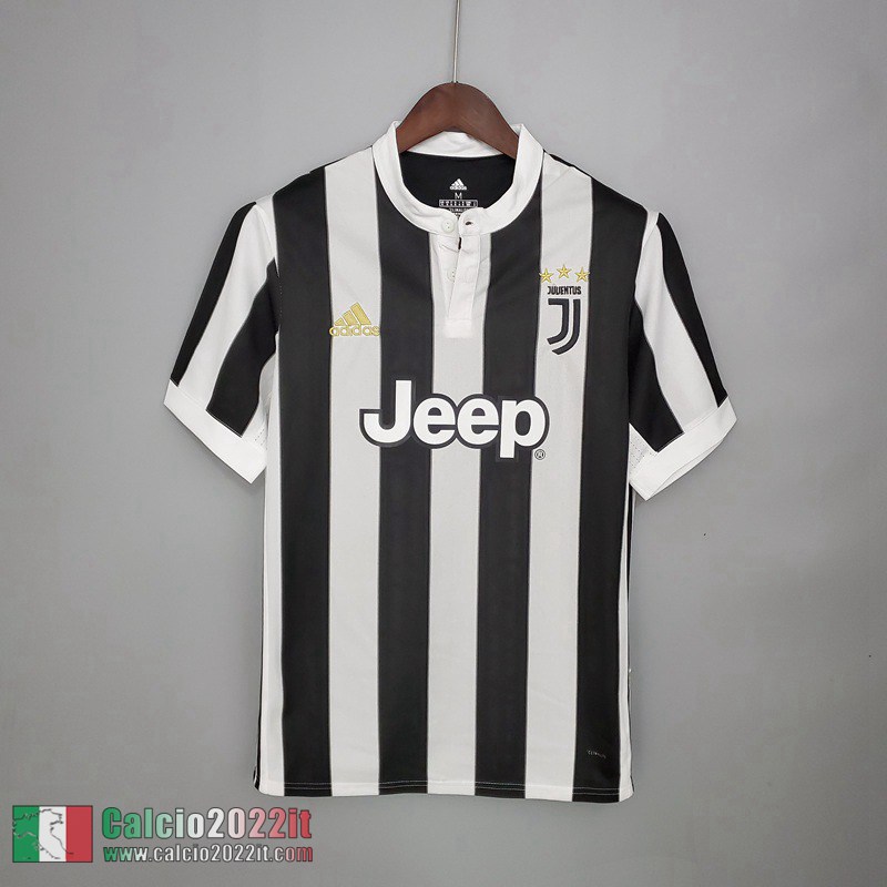 Prima Retro Maglie Calcio Juventus 17/18 RE75