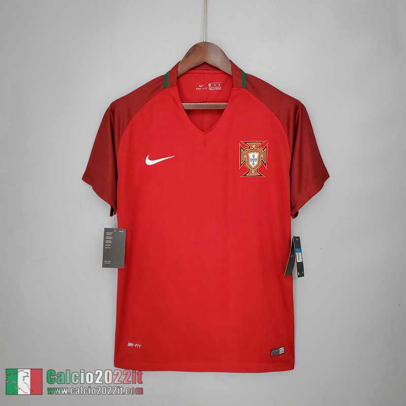 Prima Retro Maglie Calcio Portogallo 2018 RE149