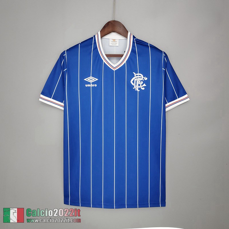 Prima Retro Maglie Calcio Rangers 82/83 RE131