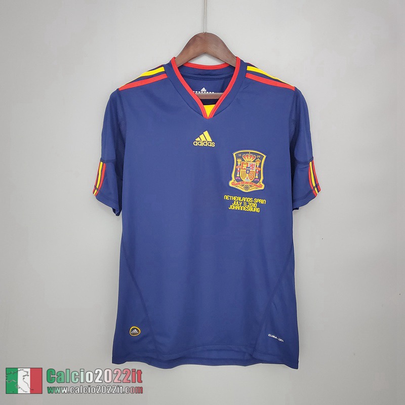 Seconda Retro Maglie Calcio Spain 2010 RE67