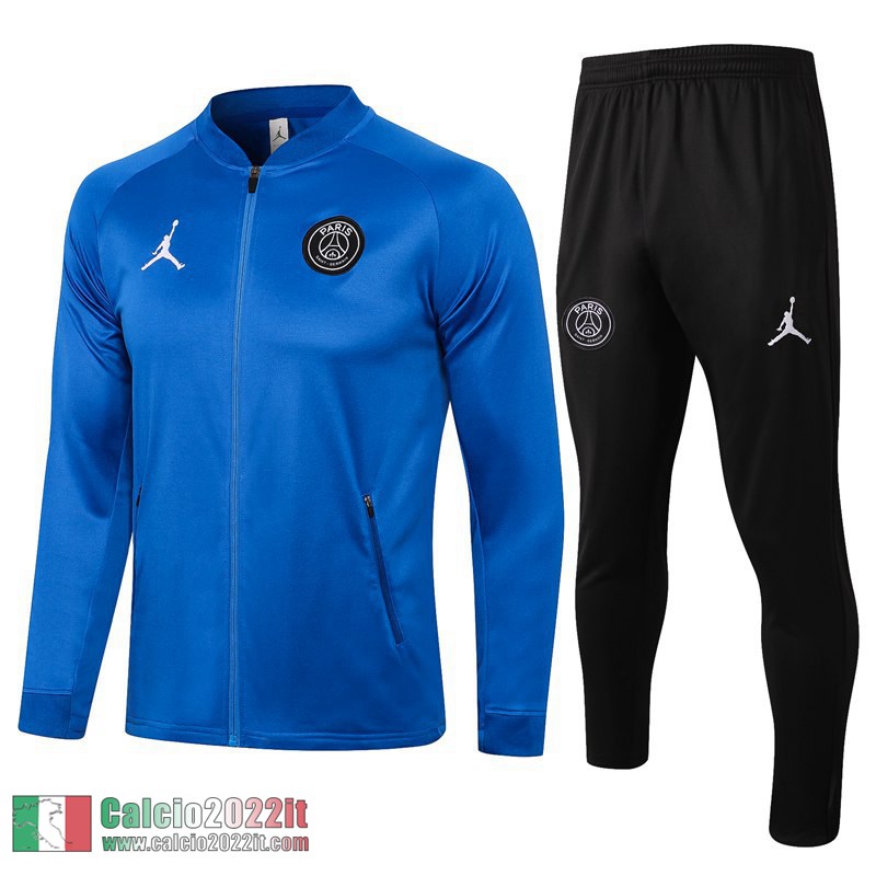 PSG Paris Full-Zip Giacca Colore blu 2021 2022 JK40