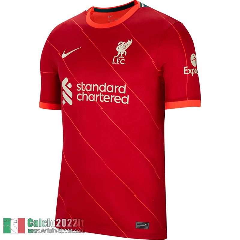 Prima Maglie Calcio Liverpool FC 2021 2022