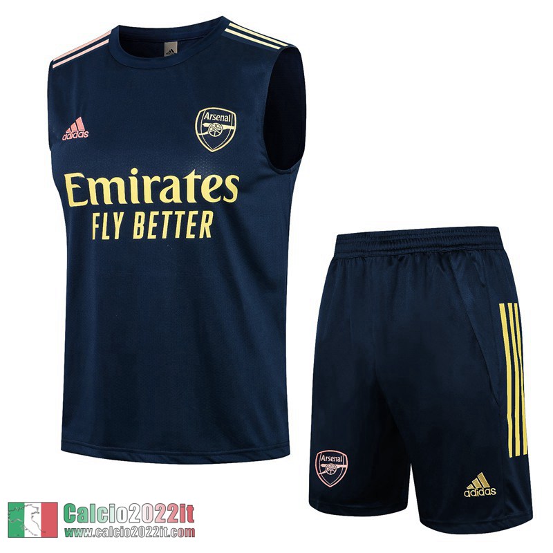 Arsenal Maglia Senza Maniche zaffiro 2021 2022 PL61