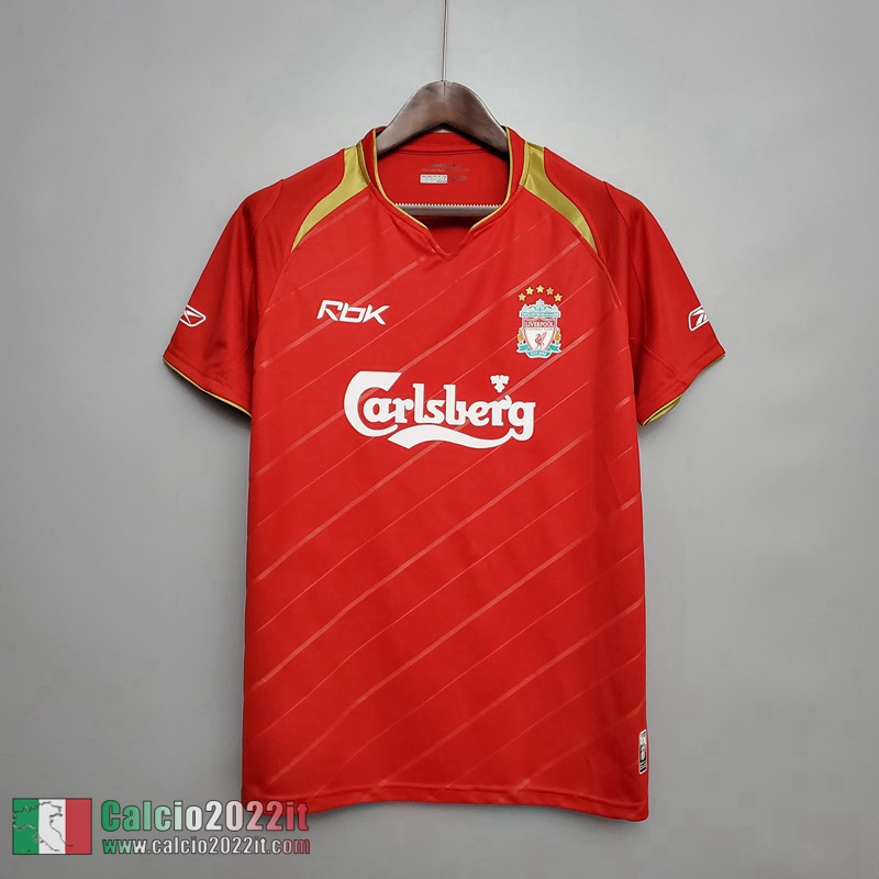 Prima Retro Maglie Calcio Liverpool 05/06 RE01