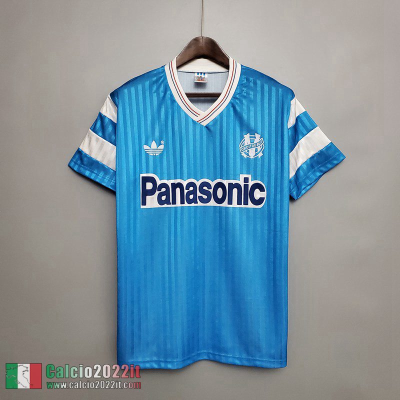 Seconda Retro Maglie Calcio Marsiglia 1990 RE02