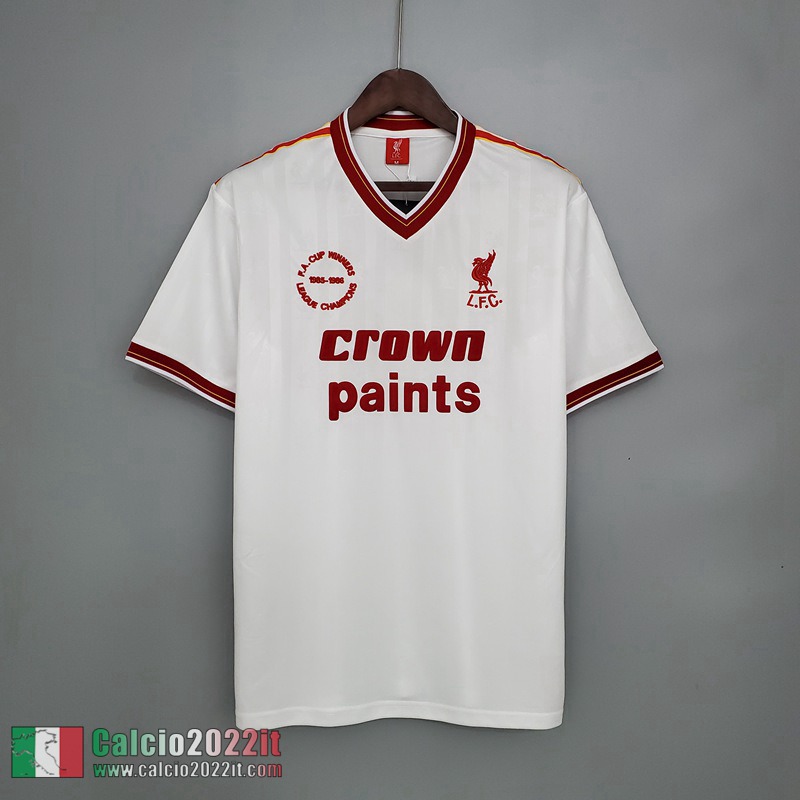 Seconda Retro Maglie Calcio Liverpool 85-86 RE55