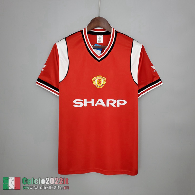 Prima Retro Maglie Calcio Manchester United 85-86 RE57