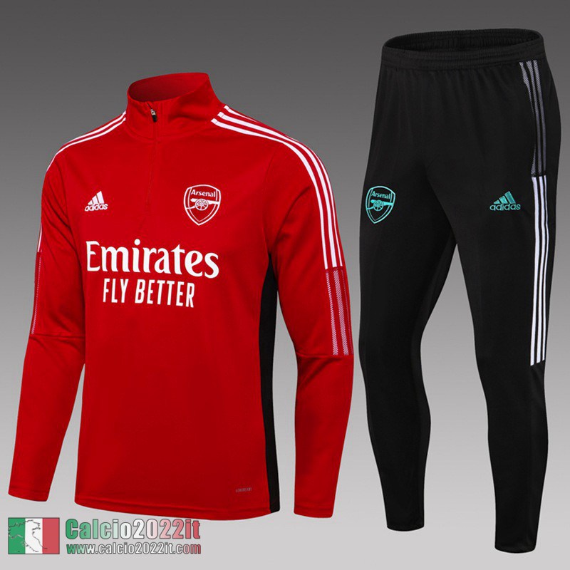 Arsenal Tuta Calcio rosso 2021 2022 TG13