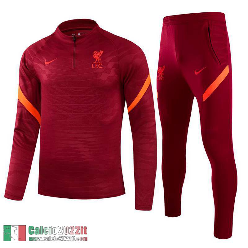 Liverpool Tuta Calcio rosso 2021 2022 TG26