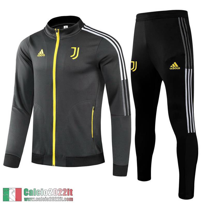 Juventus Full-Zip Giacca Bambini Clip nera 2021 2022 TK24