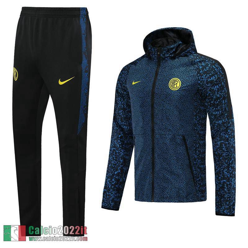 Inter Milan Giacca A Vento Cappuccio Bambini edizione speciale 2021 2022 WK12