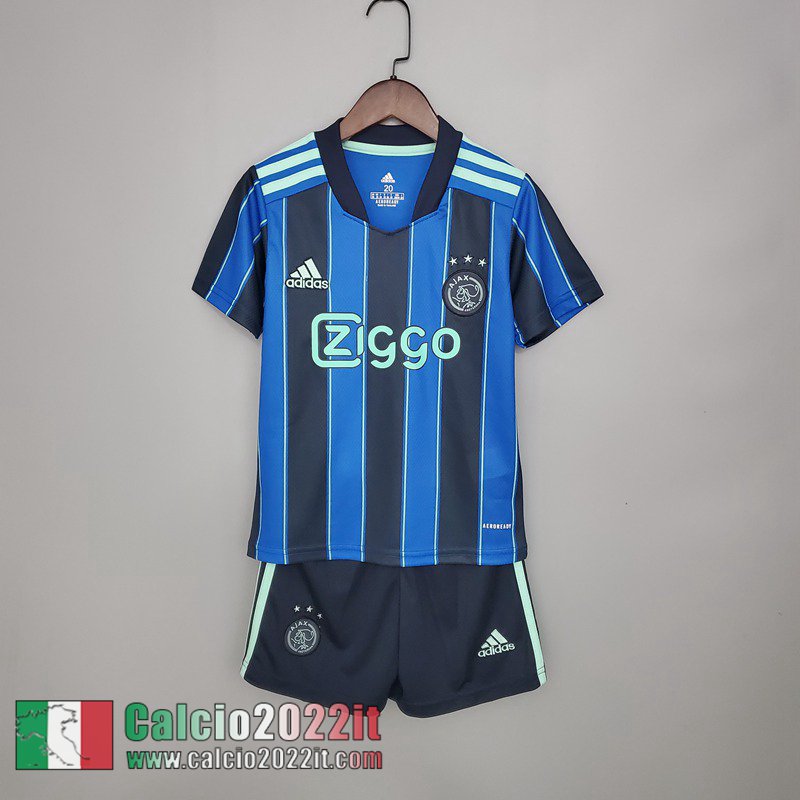 Seconda Ajax Maglia Calcio Bambini 2021 2022