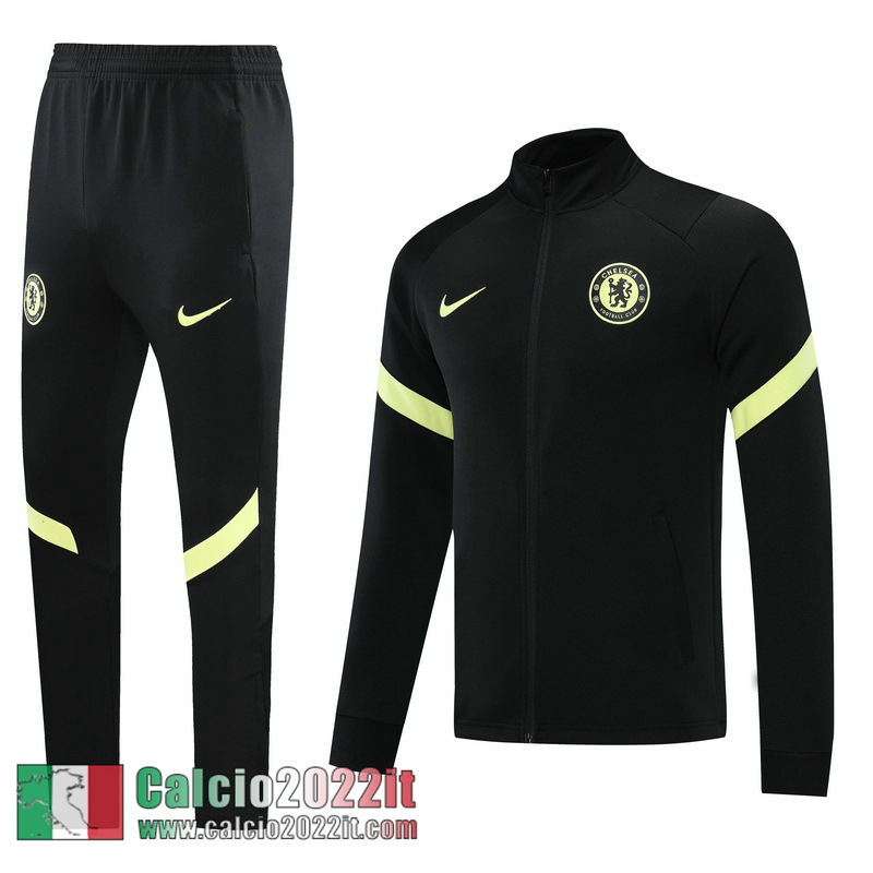 Chelsea Full-Zip Giacca Uomo nero JK72 2021 2022