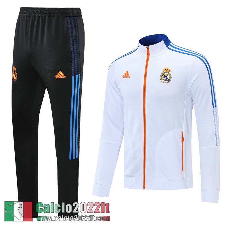 Real Madrid Full-Zip Giacca Uomo triste JK78 2021 2022