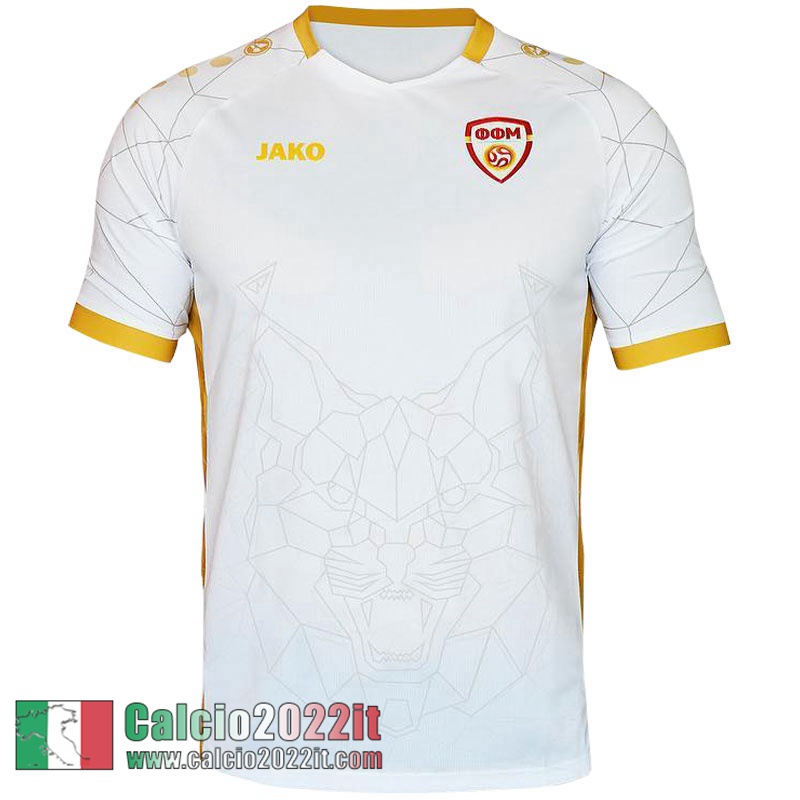 Seconda Macedonia del Nord Maglia Calcio Uomo 2021