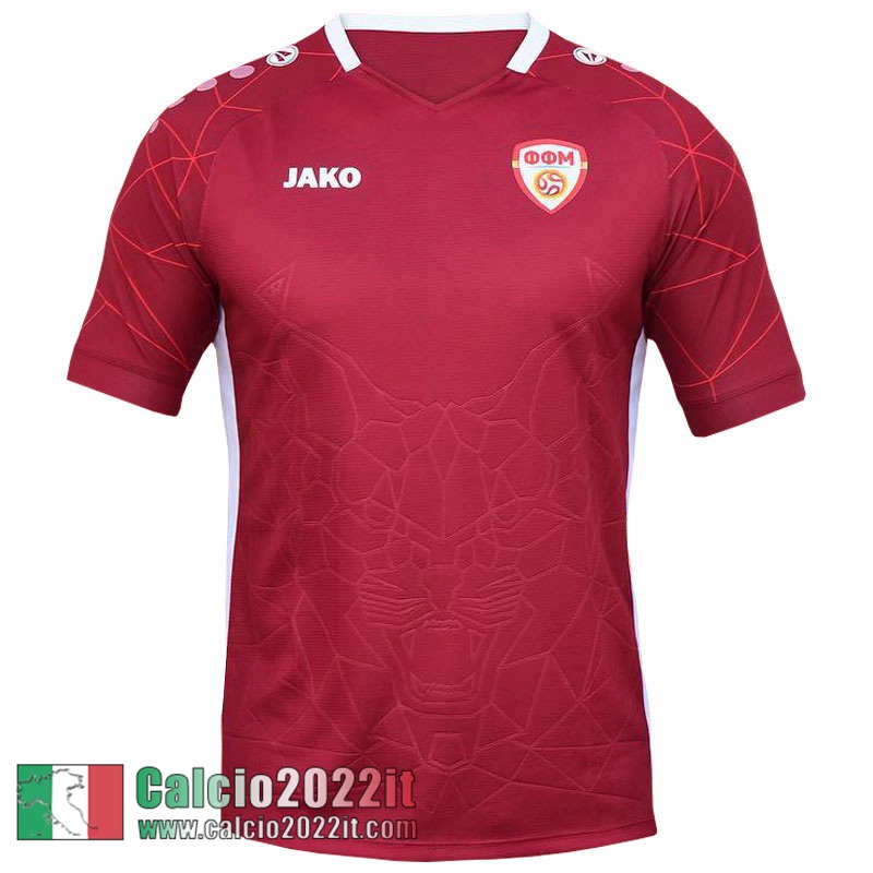 Prima Macedonia del Nord Maglia Calcio Uomo 2021