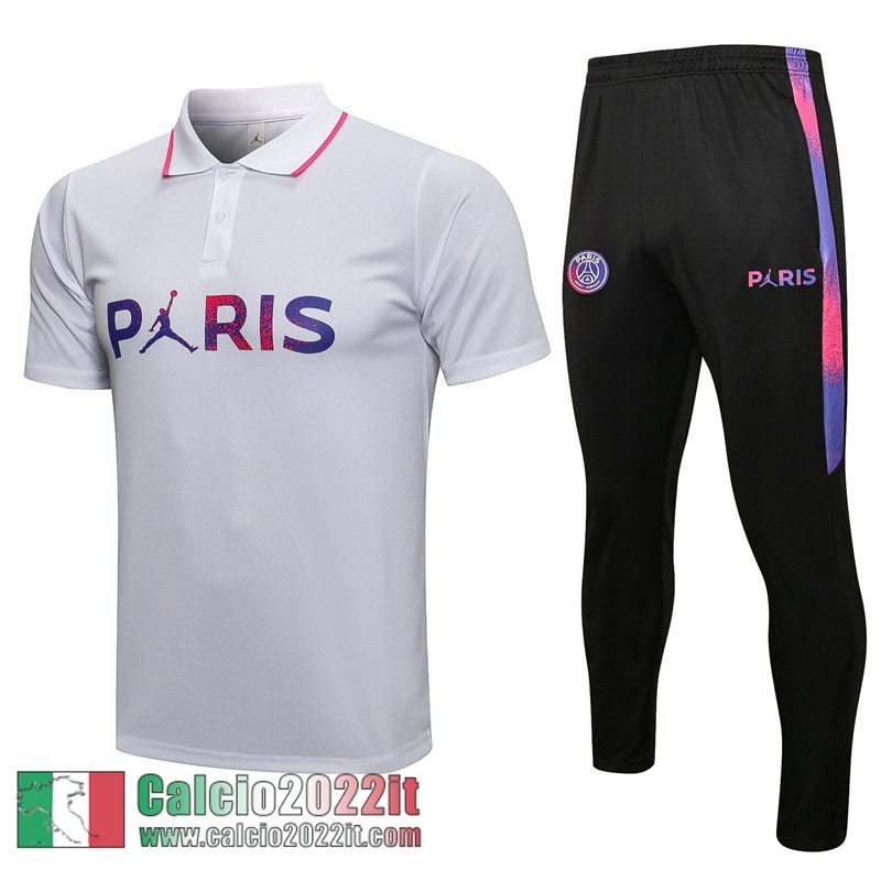 PSG Maglia Polo Uomo bianca PL84 2021 2022