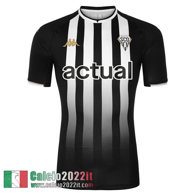 Prima Angers SCO Maglia Calcio Uomo 2021 2022