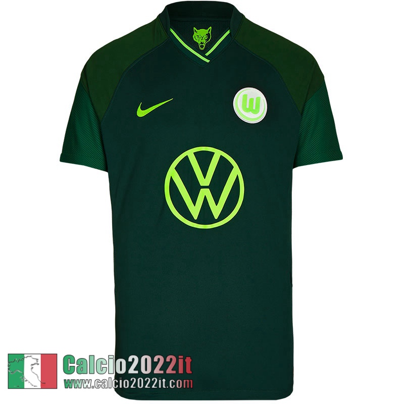 Seconda VfL Wolfsburg Maglia Calcio Uomo 2021 2022