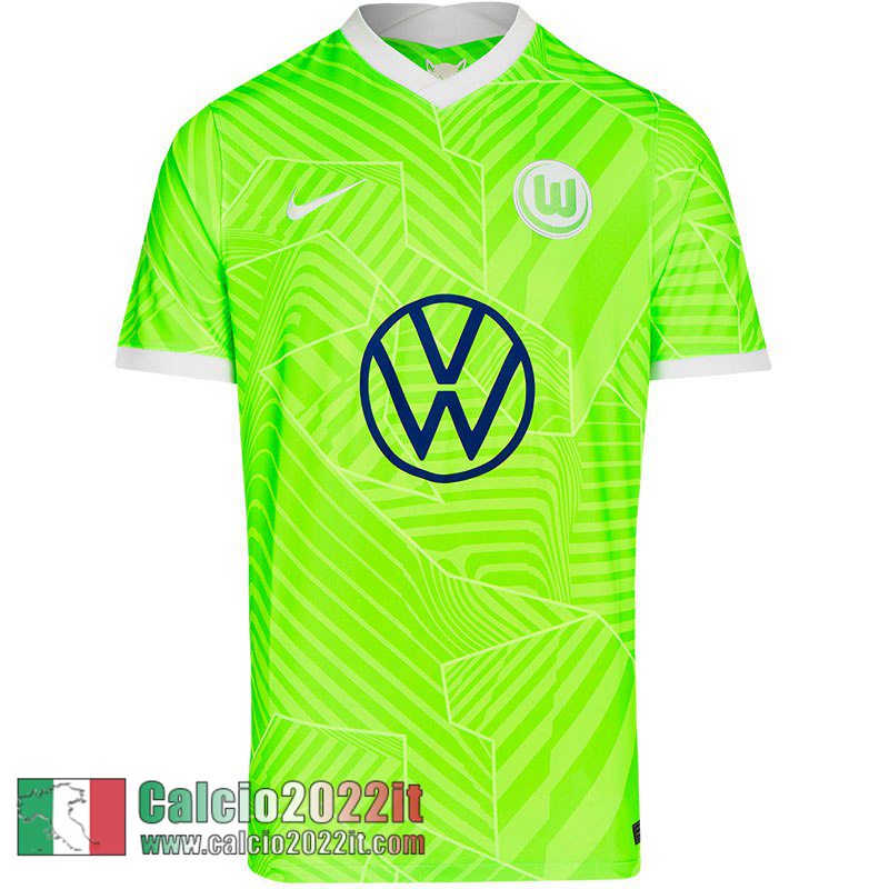 Prima VfL Wolfsburg Maglia Calcio Uomo 2021 2022