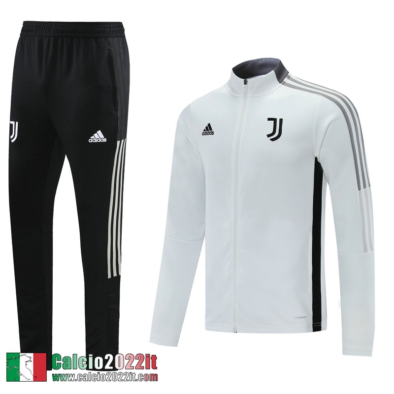 Juventus Full-Zip Giacca Uomo bianca JK105 2021 2022