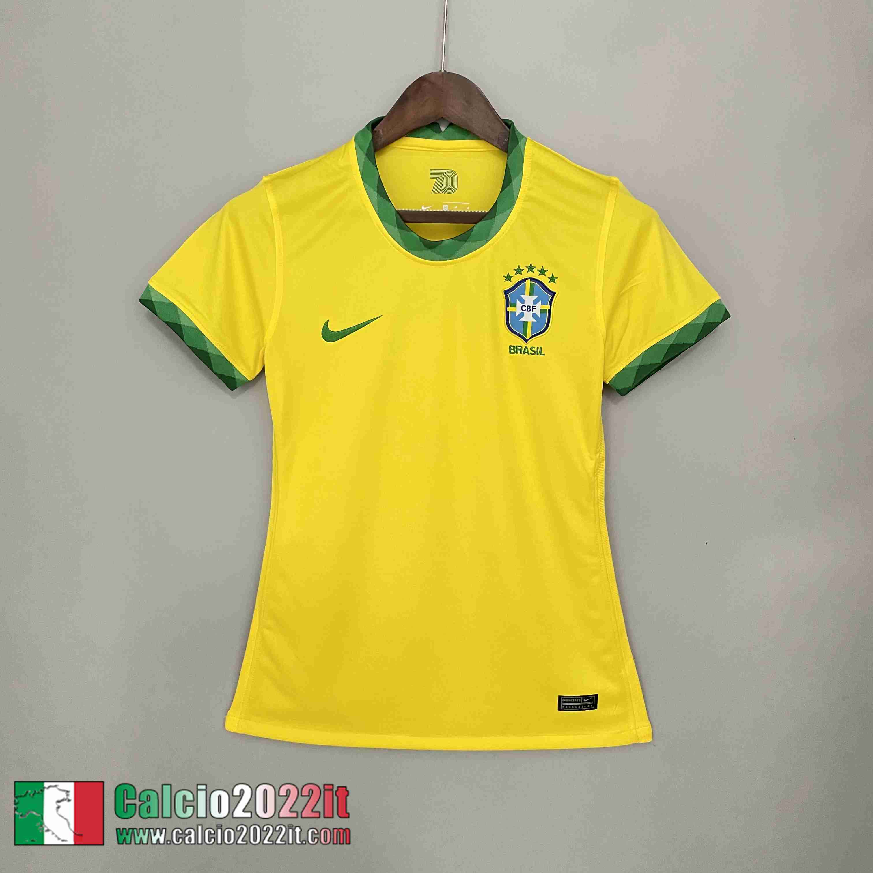 Prima Brasil Maglia Calcio Donna Donna 2021 2022