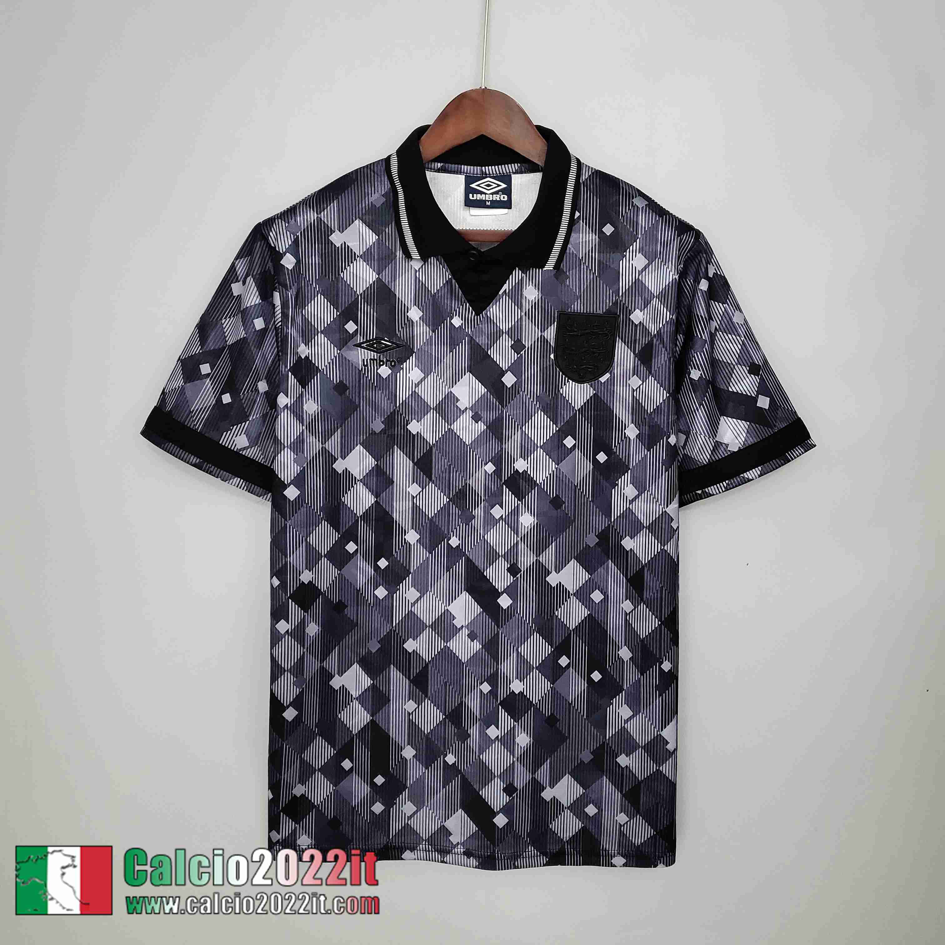 Seconda Inglese Maglia Calcio Retro Uomo 1990