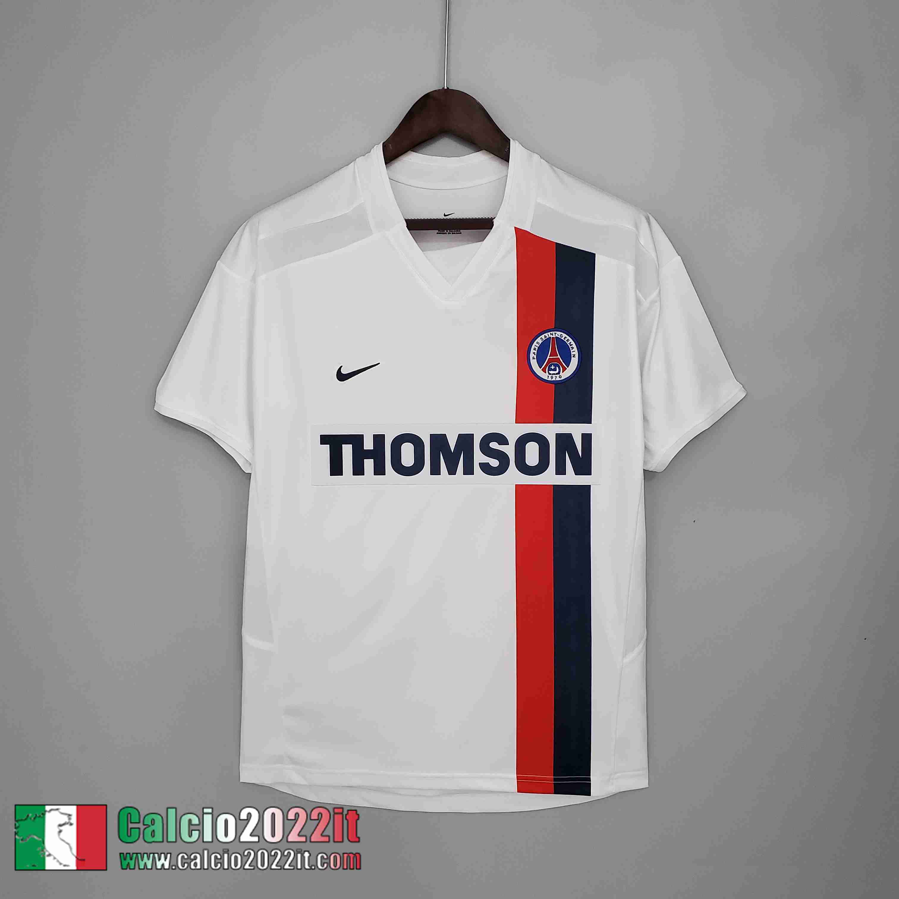 Seconda PSG Maglia Calcio Retro Uomo 02/03