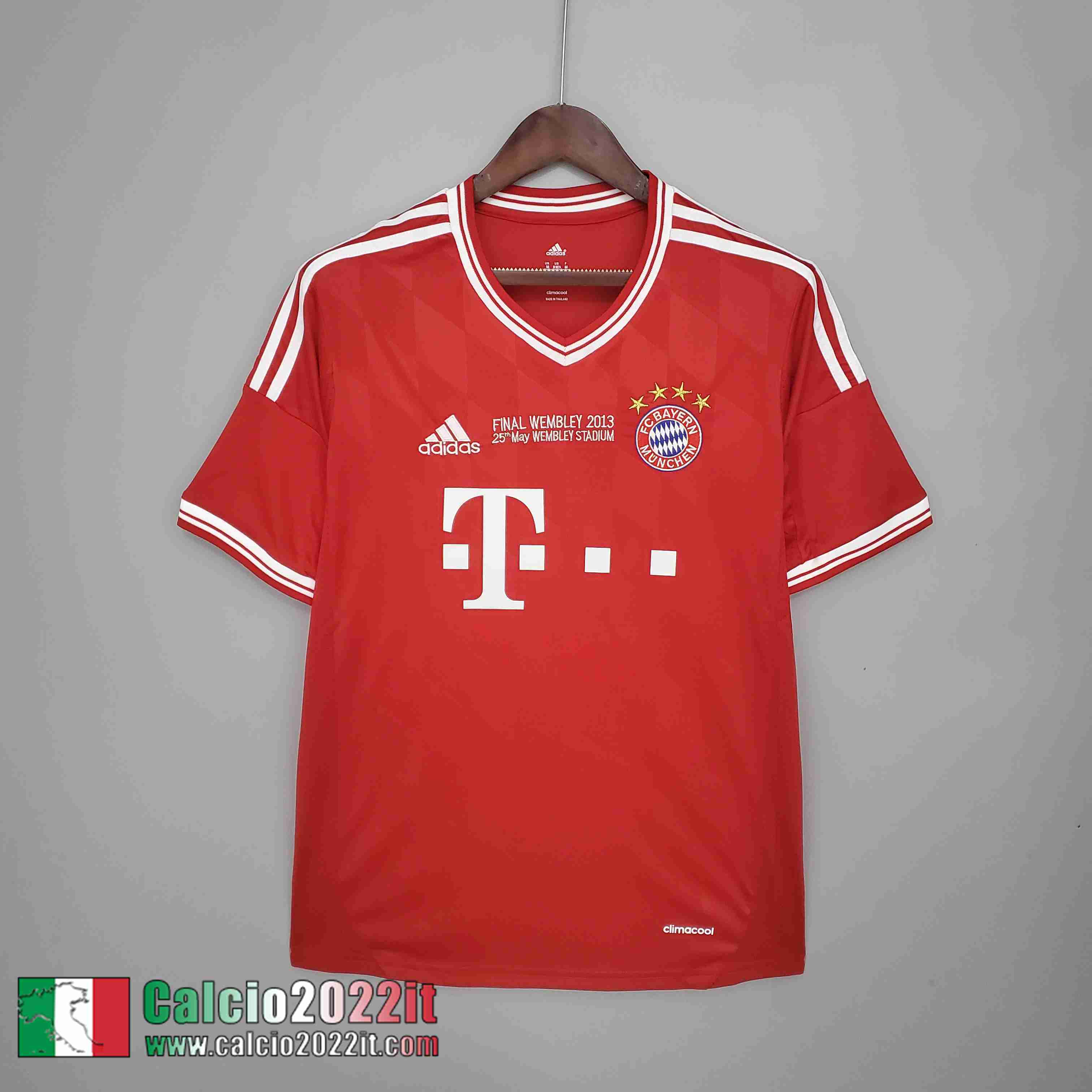 Prima Bayern Monaco Maglia Calcio Retro Uomo 13/14