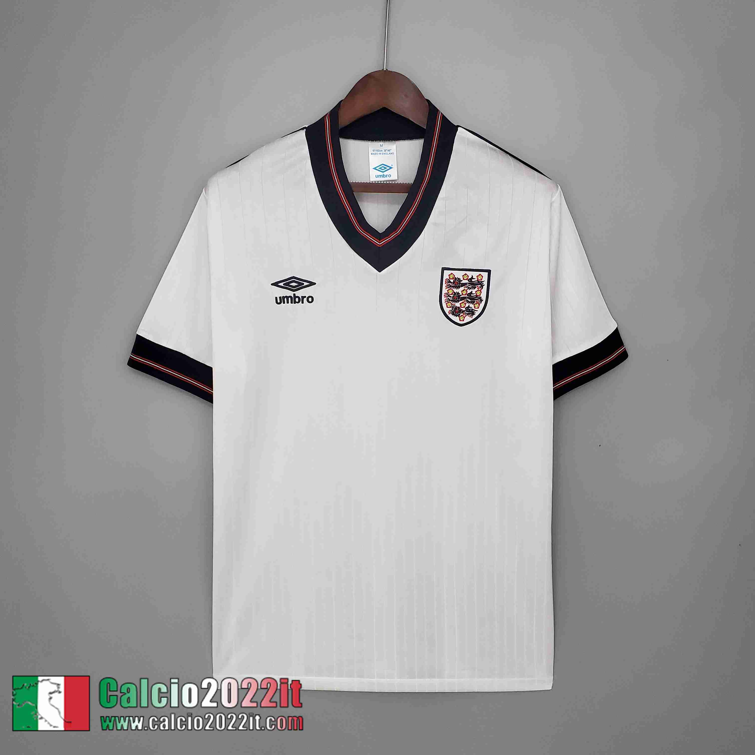 Prima Inglese Maglia Calcio Retro Uomo 84/87