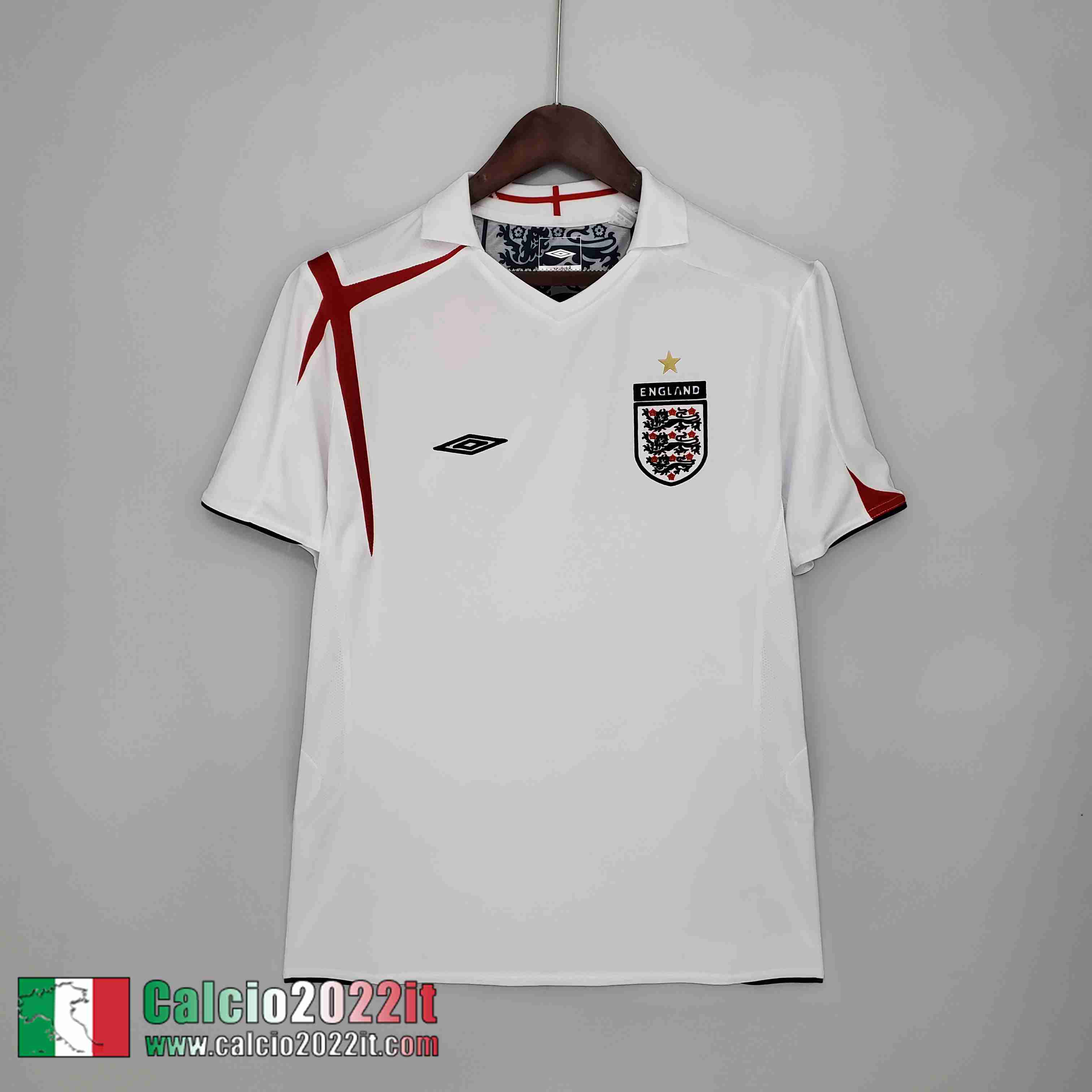 Prima Inglese Maglia Calcio Retro Uomo 2006