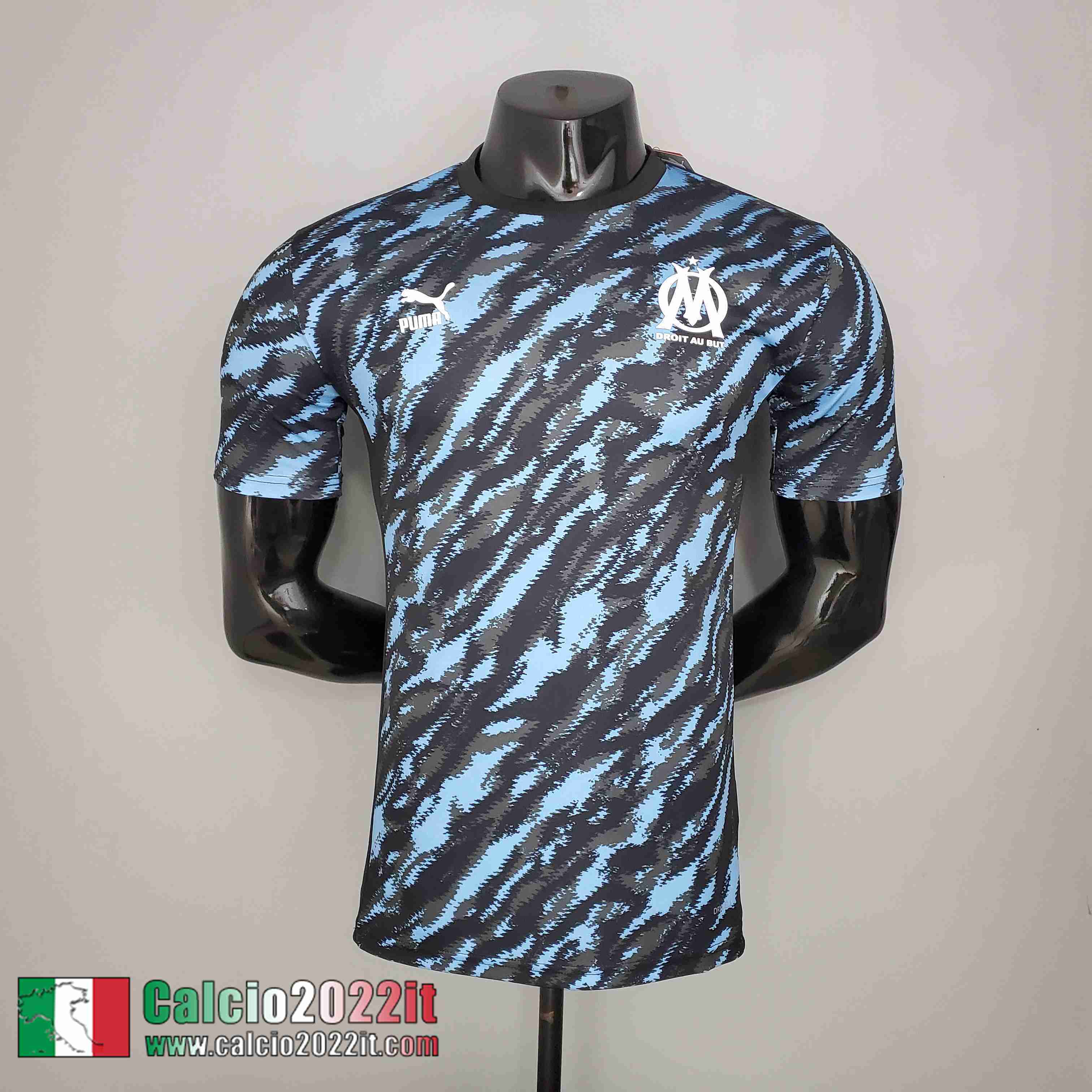 Marsiglia T-shirt Uomo blu KT03 2021 2022