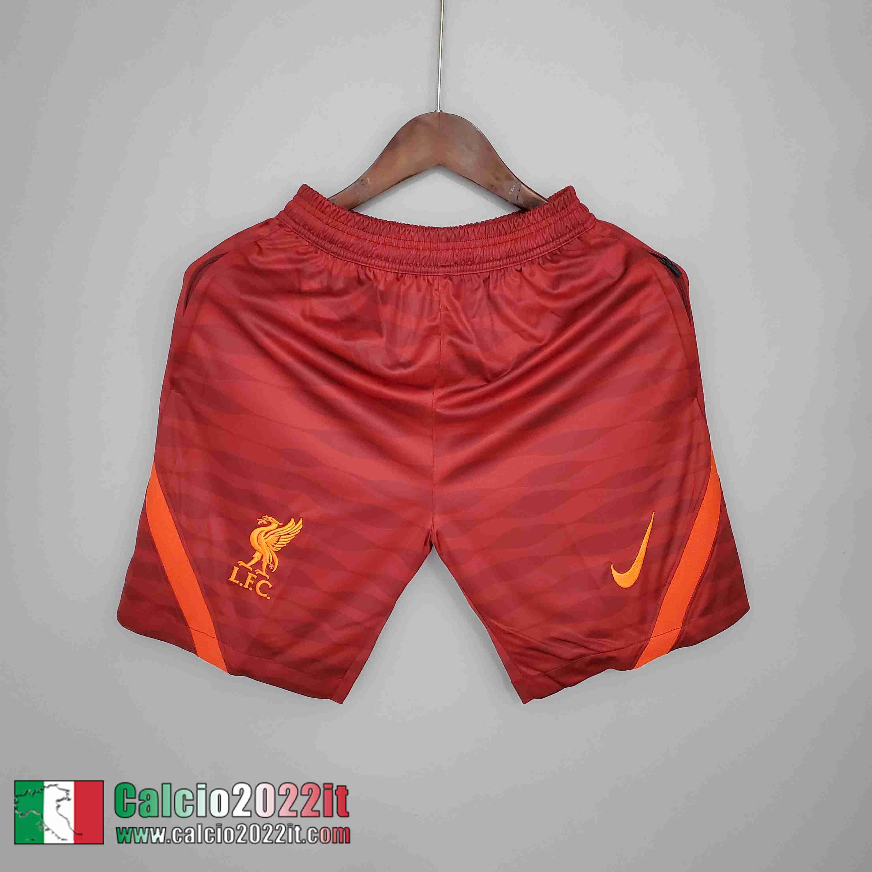 Liverpool Pantaloncini Calcio Uomo rosso DK23 2021 2022