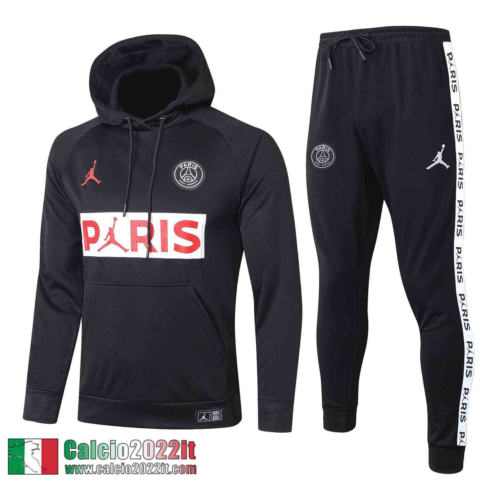 PSG Felpa Sportswear Uomo Nero SW19 2021 2022