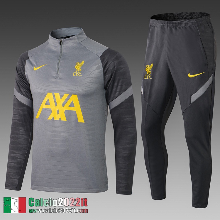 Liverpool Tuta Calcio Uomo Grigio TG51 2021 2022