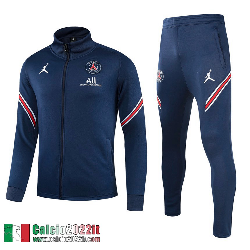 PSG Full-Zip Giacca Bambini blu TK54 2021 2022