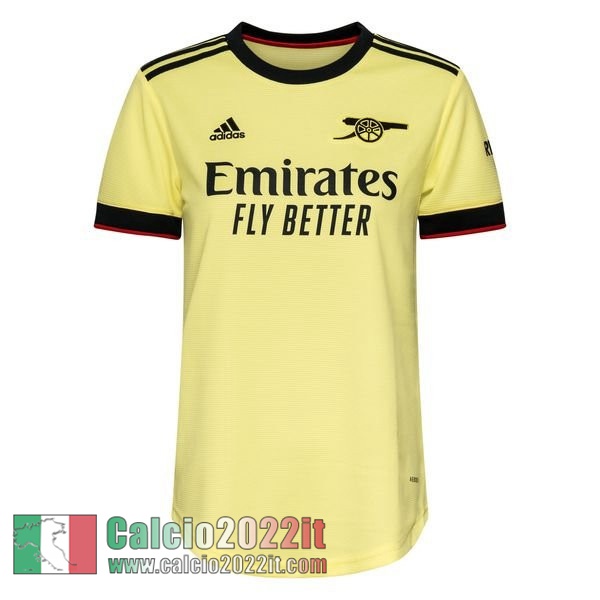 Seconda Arsenal Maglia Calcio Uomo 2021 2022