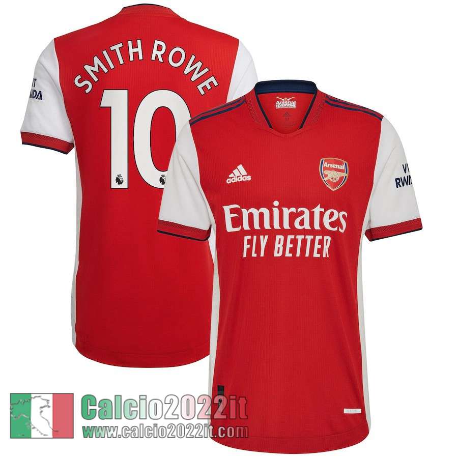 Prima Arsenal Maglia Calcio Uomo # Smith Rowe 10 2021 2022