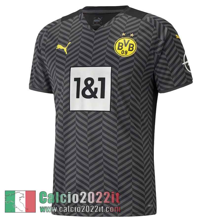 Seconda Borussia Dortmund Maglia Calcio Bambini 2021 2022