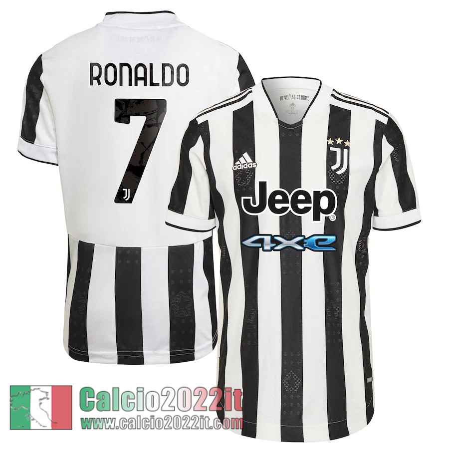 Prima Juventus Maglia Calcio Uomo # Ronaldo 7 2021 2022